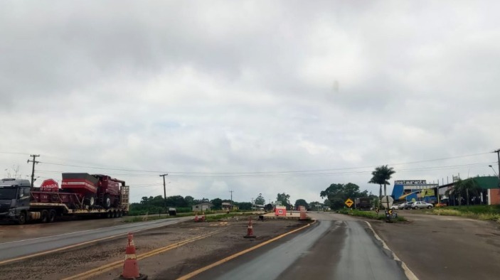 BR-163: duplicação de 74 km consome R$ 592 milhões e segue travada há oito anos